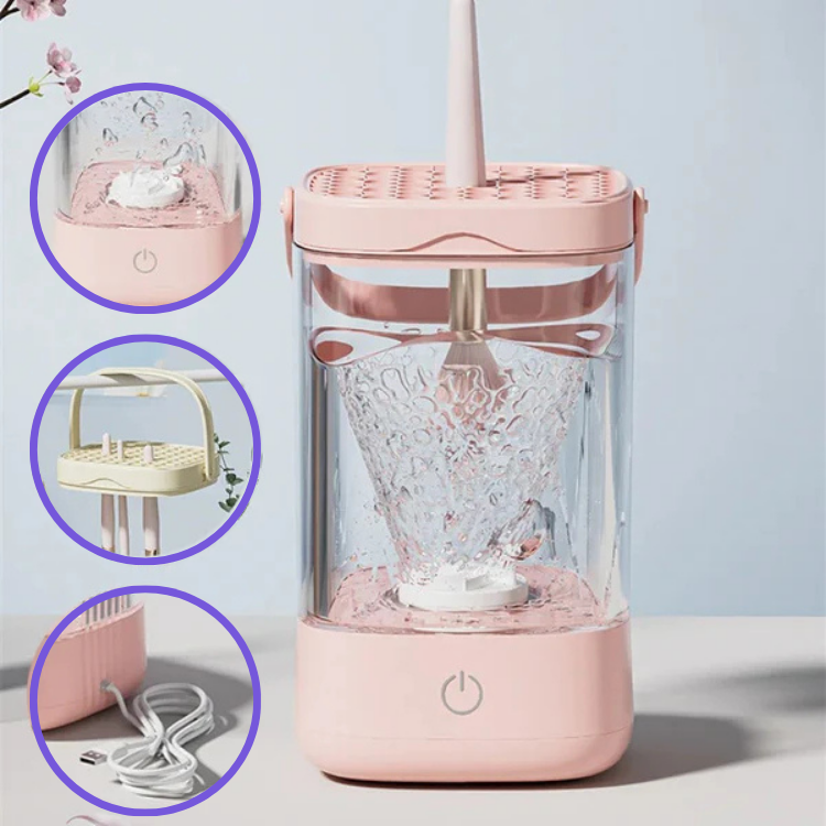 Lunna SpinBrush™ Tu aliado para brochas siempre listas