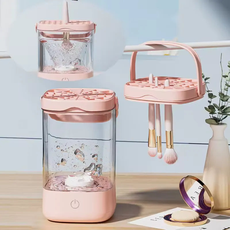 Lunna SpinBrush™ Tu aliado para brochas siempre listas