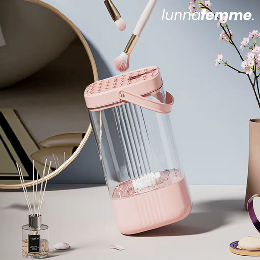 Lunna SpinBrush™ Tu aliado para brochas siempre listas